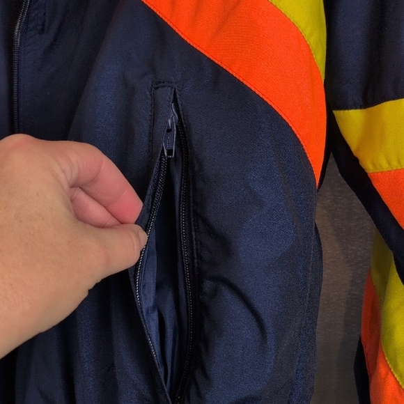 Eagle Ridge Tide Bomber Jacket NASCAR Y2K Racing 90s - Picture 7 of 9